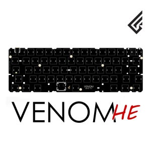 Geonworks Venom60 HE Venom65 HE Venom 60HE RGB PCB 6.25U/7U 공간 맞춤형 PCB GH60 Holy60 PC 게임용 키보드 액세서리
