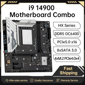 TOPC 인텔 코어 14900HX DDR5 6400MHz PCIe5.0 4×M.2 8×SATA 2.5G LAN Tpye-E USB4 게이밍 마더보드/ OpenClaw