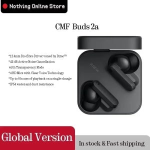 CMF 버즈 2a 12.4mm 드라이버 42dB ANC 4HD 마이크 블루투스 5.4 최대 31시간 재생 IP54