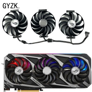 ASUS GeForce RTX3060ti 3070 3070ti 3080 3080ti 3090 ROG STRIX 그래픽 카드 교체 팬의 새로운 기능