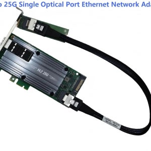Mellanox ConnectX-4 M.2 - 25G 단일 광 포트 게이밍 카드 (인터넷 카페용)