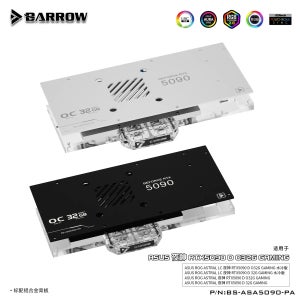 ASUS ROG ASTRAL LC RTX5090 D O32G 게임용 비디오 카드/풀 커버리지 라디에이터 BS-ASA5090-PA용 Barrow GPU 워터 블럭 사용