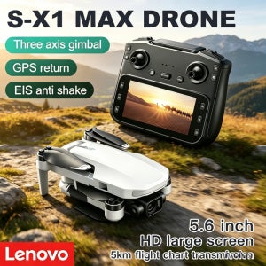레노버 S-X1 GPS 드론 8K HD 전문가용 카메라 3축 짐벌 WIFI UAV 장애물 회피 접이식 쿼드콥터 브러시리스 드론