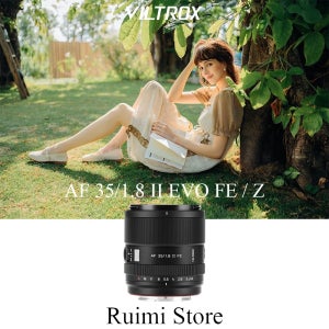 빌트록스 35mm F1.8 II EVO 풀프레임 자동 초점 대구경 인문주의적 렌즈 (소니 FE / 니콘 Z 마운트 미러리스 카메라용)