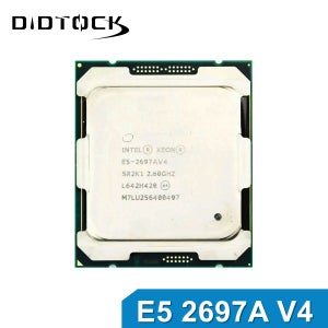인텔 제온 E5 2697A V4 2697AV4 CPU 2.6GHz 16코어 32스레드 LGA 2011-3 프로세서