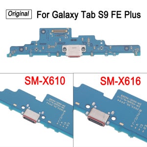 Samsung Galaxy Tab S9 FE Plus SM-X610 WIFI Version / Galaxy Tab S9 FE+ SM-X616 5G Version 용 정품 충전 포트