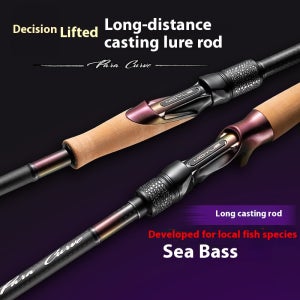 파이아 쿠이 베 스피닝/캐스팅 낚싯대 RF 투 베스 토레이 T1100G+46T+40T 3A 코르크 후지 SIC 가이드 링 낚싯대
