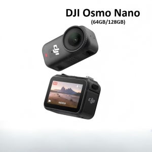DJI 오스모 나노 카메라 스탠다드 64GB 128GB 4K/60fps 미니 스포츠 카메라 최신 모델
