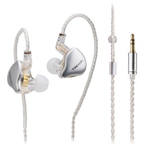 TINHIFI C1 새로운 예산 벤치마크 이어폰: HiFi 음악 및 몰입형 게임, DLC 다이어프램 드라이버, 딥 베이스, 제로 프레셔 수면 E