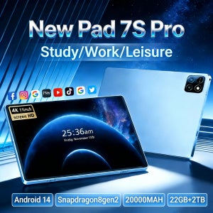 패드 7 프로 울트라 11인치 소프트 라이트 스크린 안드로이드 14 스냅드래곤 8 2세대 5G 와이파이 GPS WPS 글로벌 태블릿 PC 2026 신제품