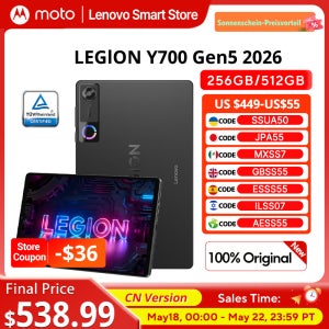오리지널 레노버 리전 Y700 5세대 게이밍 태블릿 CN 버전 스냅드래곤 8 엘리트 Gen5 8.8인치 3K 165Hz 디스플레이 9000mAh 안드로이드 패드 PC