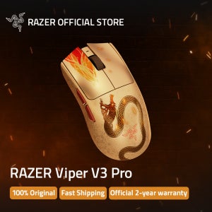 레이저 바이퍼 V3 프로 CS2 에디션 무선 e스포츠 게이밍 마우스 (PC용)