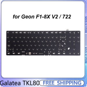 Geonworks TKL 80 PCB 키보드 논백라이트 8K 게임 키보드 포지셔닝 플레이트 (Geon F1-8X V2 / 722 기계식 키보드용)