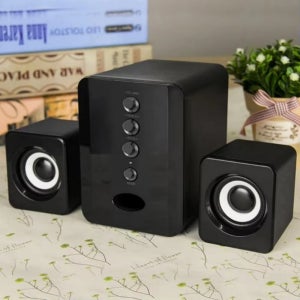 범용 풀레인지 3D PC 스피커 박스 사운드 바 스테레오 서브우퍼 베이스 DJ 음악 컴퓨터 스피커 USB 노트북 휴대폰 TV 스피커