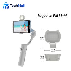 STARTRC DJI 오즈모 모바일 OM8 OM7 OM6 OM5 OM4 SE용 범용 마그네틱 필 라이트, 다기능 고양이 귀 뷰티 셀카 라이트