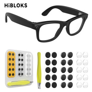 HIBloks LED 눈부심 방지 스티커 세트 레이밴 메타 제너 2 웨이파이어/스카일러/헤드라이너/오클리 메타 HSTN 스마트 안경 액세서리