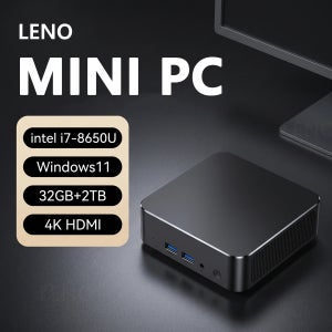 2026 미니 PC 게이머 컴퓨터 인텔 코어 i7-8650U 32GB 램 1/2TB SSD FHD 블루투스 WiFi6 TYPE-C 윈도우 11 게이밍 오피스 4K HDMI
