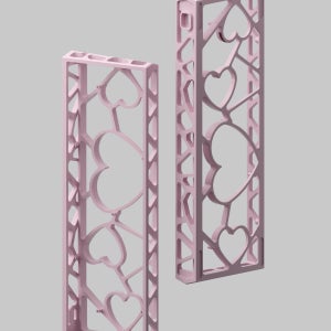 Keebox Hollow Heart 기계식 알루미늄 키보드 케이스(60% 레이아웃용) Wooting60 HE GH60 PCB용 DIY 키보드