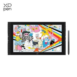 XPPen 아티스트 16 3세대 그래픽 태블릿 모니터 (X4 스타일러스 포함, 16K 압력 레벨, 2개의 다이얼 단축키, 드로잉 아트 디자인용)