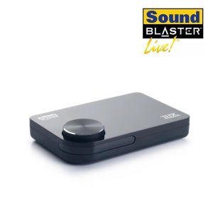 크리에이티브 서라운드 5.1pro 블래스터 X-Fi 서라운드 5.1 USB 사운드 카드