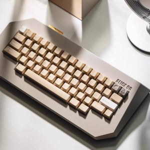 Lele Matra Alice 90 레트로 키보드 키트 60% 가스켓 마운트 구조 핫 스왑 가능 RGB QMK/VIA 맞춤형 키보드 알루미늄 쉘