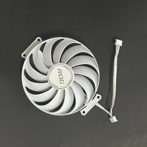 ASUS ROG Strix RTX 3070 RTX 3080 RTX 3090 화이트 OC 버전 새 RTX 3070 3080 3090 GPU 팬 CF1010U12S 7핀 GPU 팬