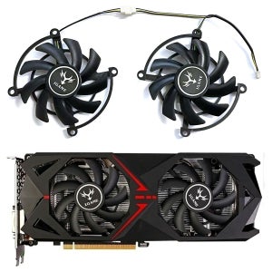 4PIN 85MM GTX1060 1070 GPU 팬은 다채로운 IGame Geforce GTX 1060 GTX 1070 그래픽 카드 교체 팬에 적합합니다.