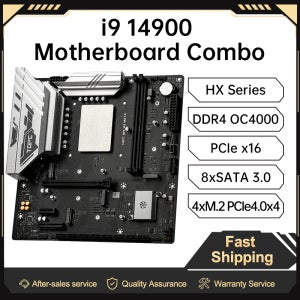 TOPC 인텔 코어 I9-14900HX MATX 마더보드 DDR4, 2.5G LAN 지원, DIY 고성능 저가형 게이밍 PC 조립