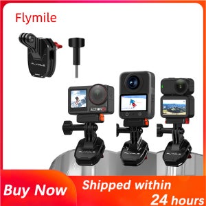 오토바이 윈드스크린 마운트, DJI Action 6 5 Pro/Insta360 X5/Ace Pro 2/GoPro용, 흔들림 방지, 필수 라이딩 레코더 액세서리