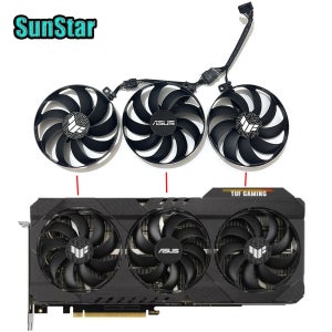 새로운 TUF RTX3060 87MM 7PIN CF9010U12D T129215BU PLD09210S12H 비디오 카드 (ASUS TUF RTX 3060 3060TI 3070 30