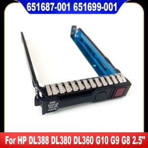 651687 -001 651699 -001 2.5 HP DL388 DL380 DL360 G10 G9 G8 Gen10 Gen9 Gen8 SAS SATA HDD 트레이 캐디 고품질