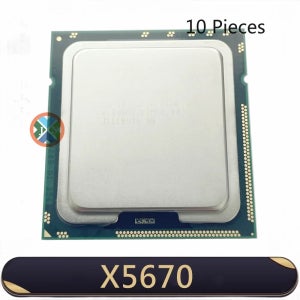 Xeon X5670 2.93 GHz 6 코어 12 스레드 CPU 프로세서, 12M 95W LGA 1366, 10PCs