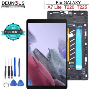 삼성 탭 A7 라이트 2021 SM-T220 SM-T225 T220 T225 터치 스크린 LCD 디스플레이 디지타이저 유리 패널 어셈블리 용 새 8.7 인치