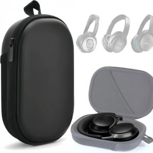 Bose QuietComfort 45 35 25 3 NC700 QC45 QC35 QC25 QC15 QC3 헤드폰 용 하드 EVA 운반 케이스 보호 보관함 가방