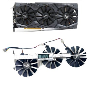 냉각 팬 87mm 7PIN T129215SH T129215SL ASUS ROG-STRIX RTX 2060 RTX 2060 SUPER RTX2070 GAMING RTX2080S 비디