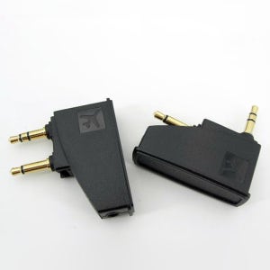 비행기 항공 비행 스테레오 어댑터, Bose 700 QC45 QC35 QC3 QC25 QC20 QC2 QC15 OE2 OE2I AE2 AE2I AE2W 헤드폰용, 3.5mm