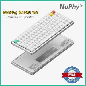 누피 ®   Nuphy Air75 V3 무선 로우 프로파일 기계식 키보드