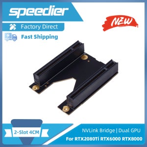 2슬롯 NVLINK 브리지 RTX2080TI RTX6000 RTX8000 듀얼 카드 고속 전송 4CM 6CM