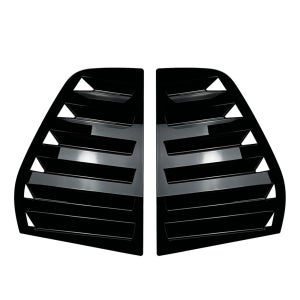 폭스바겐 VW 골프 5 MK5 2003-2008 5도어 해치백 외부 후면 측면 창 루버 셔터 트림 앞 유리 블라인드 커버