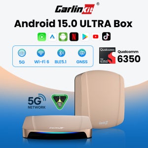 5G SM6350 Ai 박스 안드로이드 15.0 8GB+126GB 카플레이 TV 박스 유튜브 넷플릭스 IPTV 지원 무선 카플레이 안드로이드 오토 무선