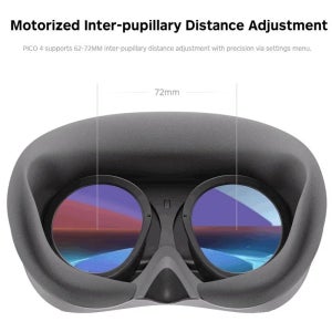 Pico 4 Pro VR 안경 올인원(8+512G) 3D 4K 디스플레이 VR 헤드셋 스팀 아이 트래킹 얼굴 VR 가상 현실 메타버스 게임