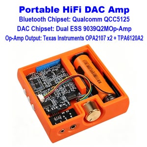 KP-39Q PLUS 휴대용 HiFi DAC 헤드폰 앰프 듀얼 ES9039Q2M 이어폰 디코더 앰프 IEM AMP 3.5mm 4.4mm 800mW DSD512
