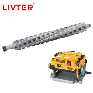 LIVTER 목공 도구 Dewalt DW735 플레너 DW733/DW734용 나선형 커터 헤드 및 헬리컬 커터 헤드