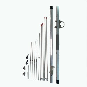 휴대용 야기 안테나 430/144MHz 듀얼 밴드 UHF 5EL VHF 3EL 분리형 및 휴대용 아마추어 밴드 조절 가능
