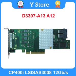Y 스토어 PRAID CP400i LSISAS3008 12Gb/s 레이드 0 1 5 10 컨트롤러 카드 디스크 배열 카드 D3307-A13 A12 RAID HBA 카드