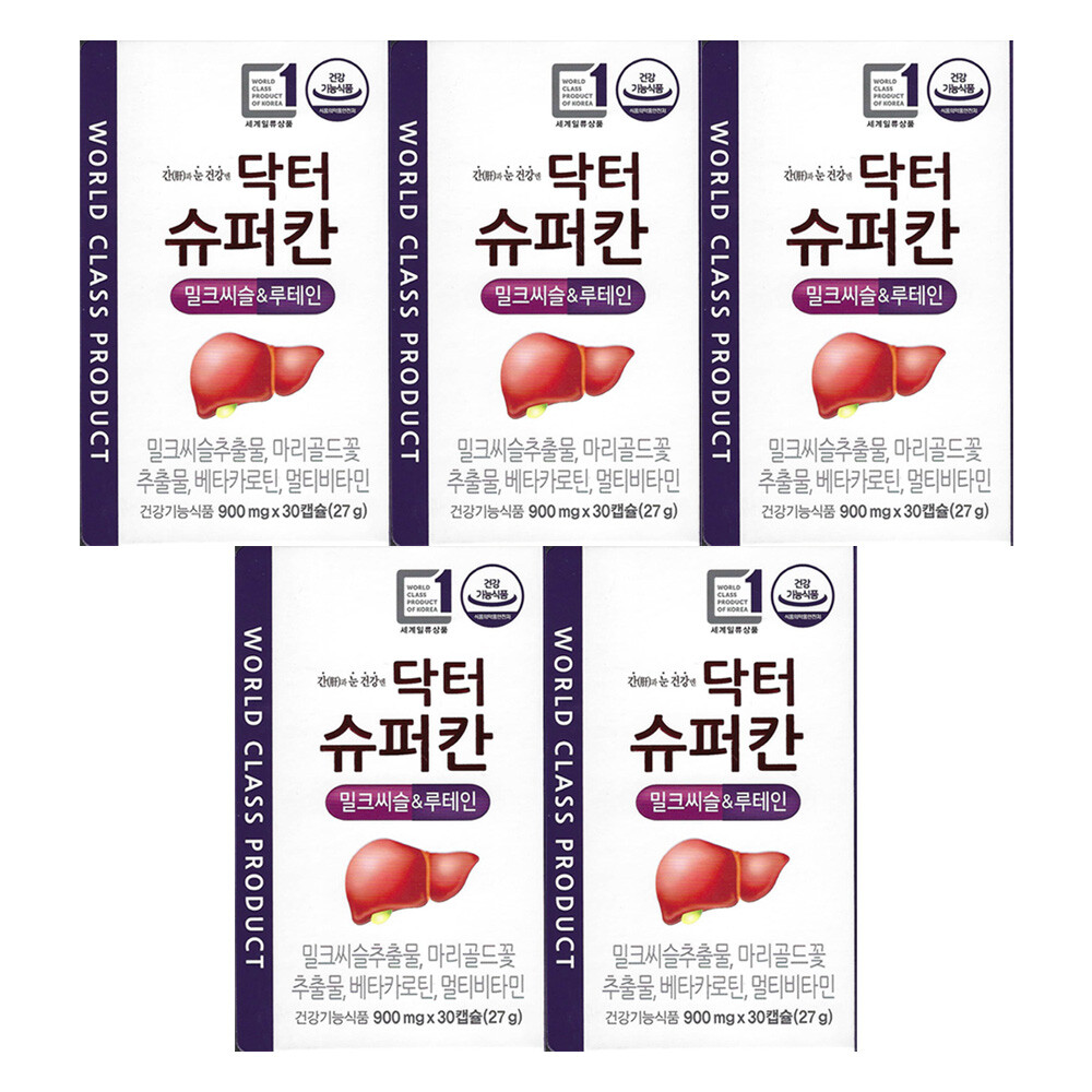 닥터슈퍼칸 밀크씨슬&루테인+