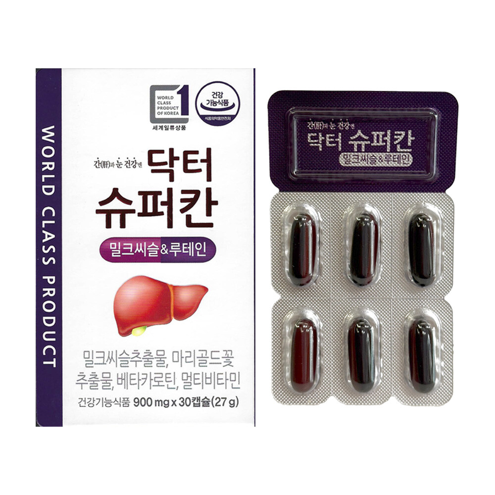 닥터슈퍼칸 밀크씨슬&루테인+