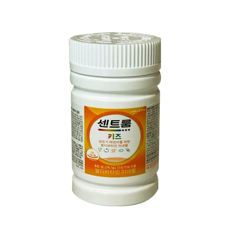 센트룸 키즈 멀티비타민 미네랄 1235ml x 60정 1박스 1정 1개