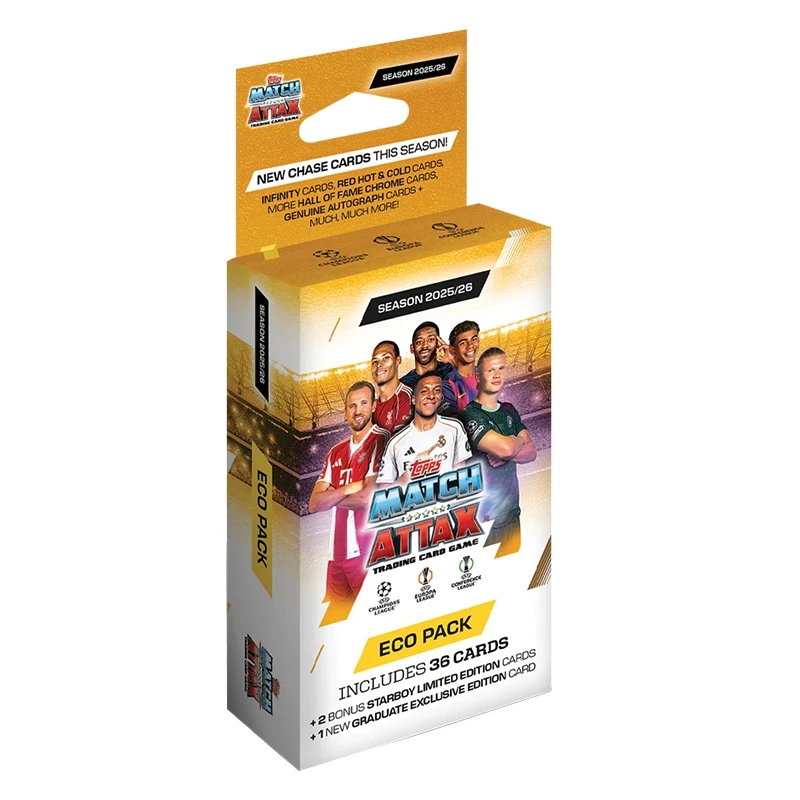 쿠쿠스토어 202 시즌 탑스 UCC 매치 어택스 에코 팩 트레이딩 컬렉션 카드 빠른  01 Eco Pack 1Box
