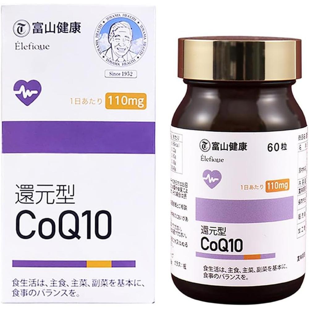 토야마 헬스 코엔자임 Q10 110mg 고흡수 60정 30일분 일본산 1개 상품